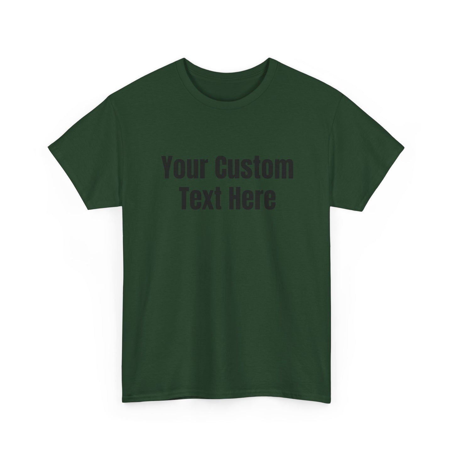 Customizable Heavy Cotton Tee - Perfect for Gifts, Events, Casual Wear, Team Outfits, Celebrations, Perfect Gift for Birthdays