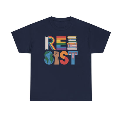 RESIST Equality Pride Shirt | Feminist LGBTQ Ally Graphic Tee | Social Justice Activism Shirt | Unisex Empowerment T-Shirt