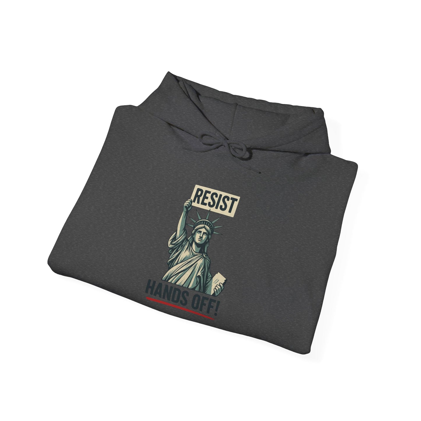Resist Statue of Liberty Hands Off Hoodie | Political Protest Pullover | Resist Hands Off Hoodie | Equality Hoodie | Social Justice Gift