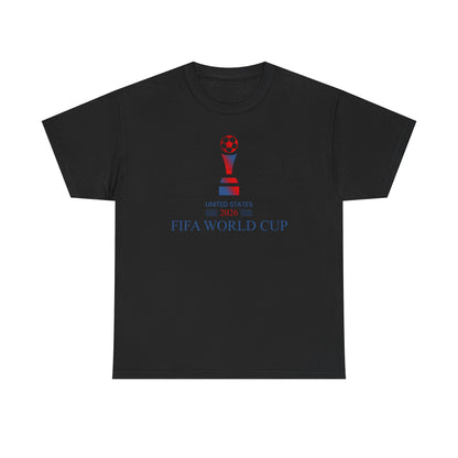 Soccer Trophy Tee | USA 2026 Soccer Shirt, Patriotic Matchday T-Shirt, Gift for Football Lovers, North America Football Tournament Shirt