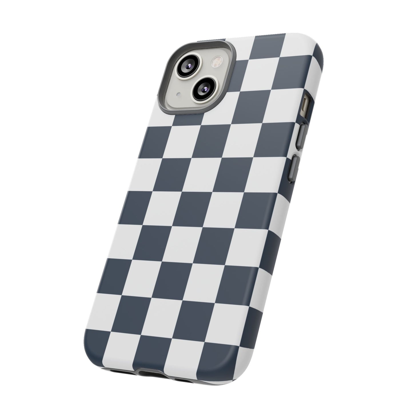 Checkered Pattern iPhone Case, iPhone Cover, Modern iPhone Accessory, Gift for Him, Trendy Mobile Protection