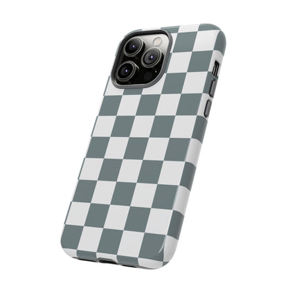 Stylish Checkerboard Phone Case, Durable Phone Cover, Unique Gift, iPhone 17 Pro, 17, 17 Air, 16, 15, 14, 13, 12, 11, X, XR, XS MAX