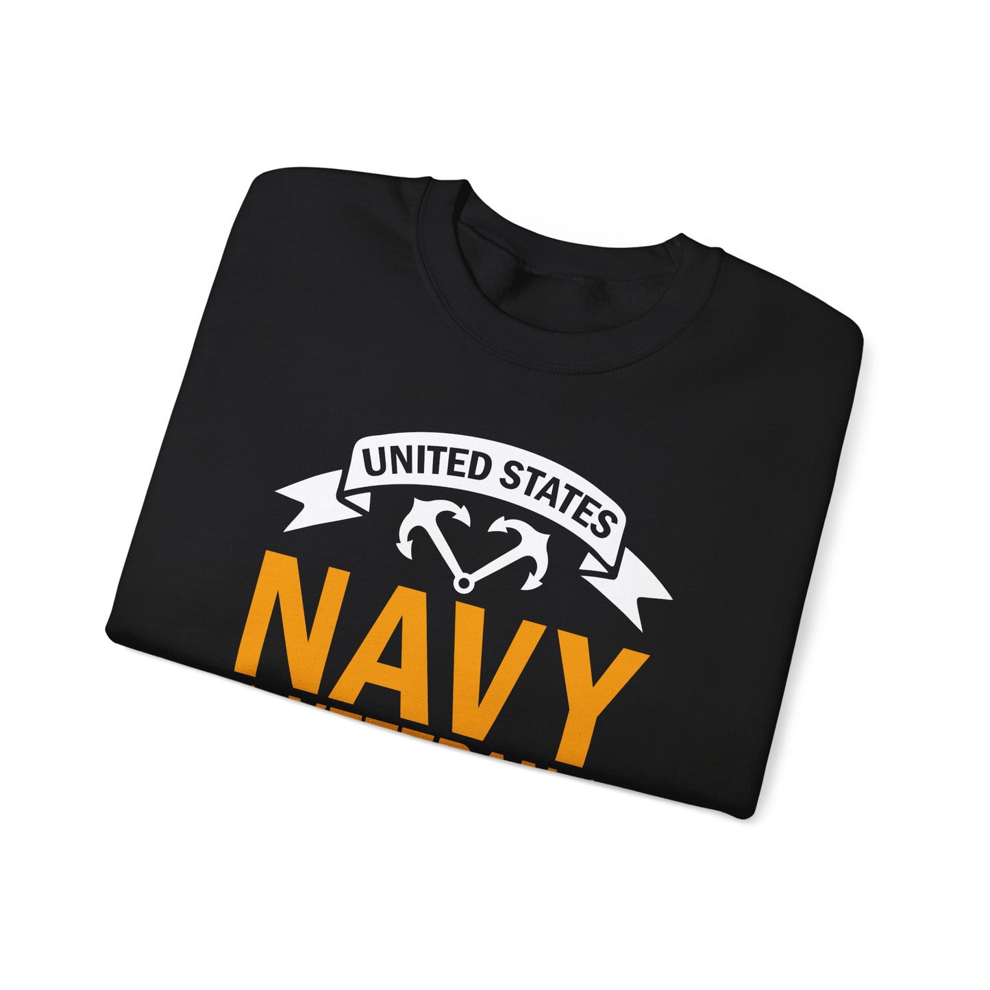 Navy Veteran Crewneck Sweatshirt, Military Pride Sweater,  Gift for Veterans, Retirement Gift, Casual Comfort Wear, Gift for mom