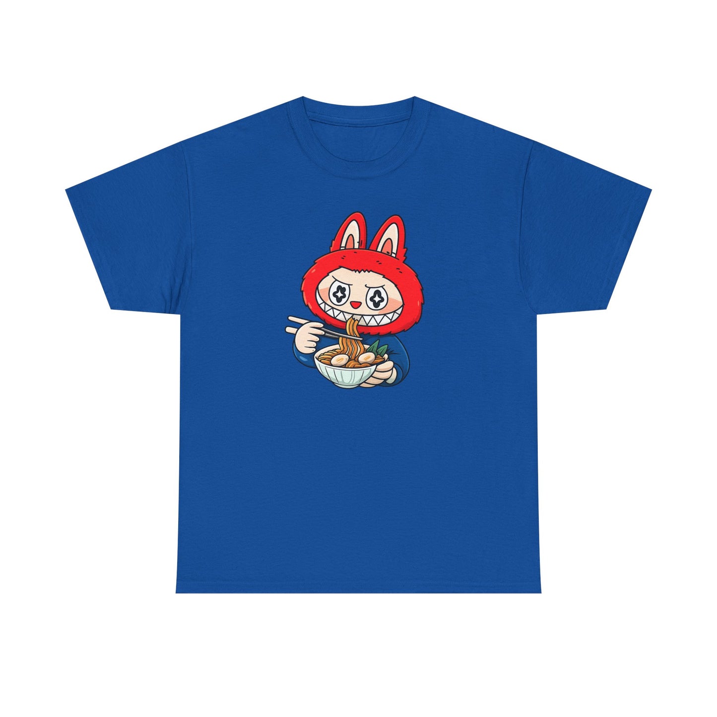 Labubu Ramen T-Shirt: Kawaii Japanese Anime Streetwear