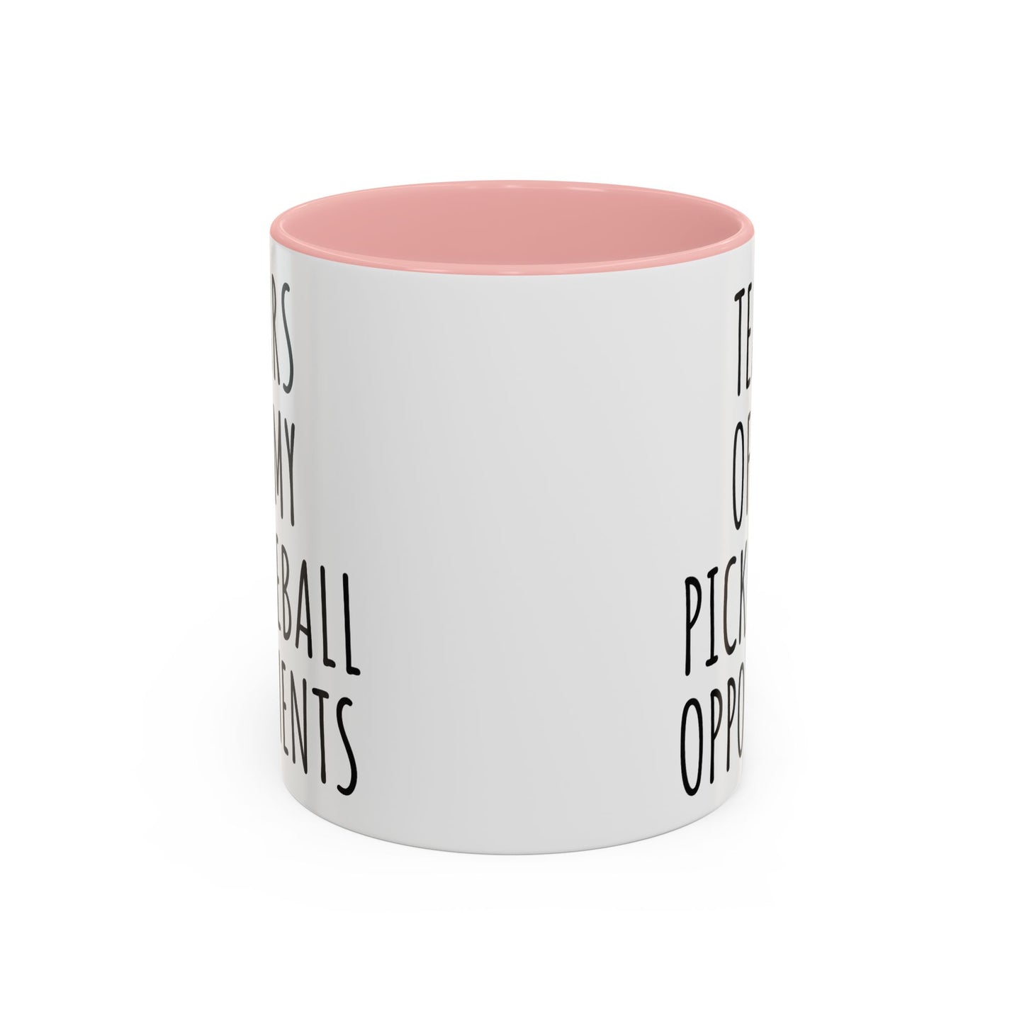 Tears of My Pickleball Opponents Mug, Funny Pickleball Gift for Players, Grandma & Grandpa | 11oz 15oz Ceramic Accent Coffee Cup