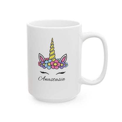 Back the Fuck Up Sprinkle Tits Unicorn Mug, Funny Adult Gag Gift, Sassy Unicorn Coffee Cup for Women