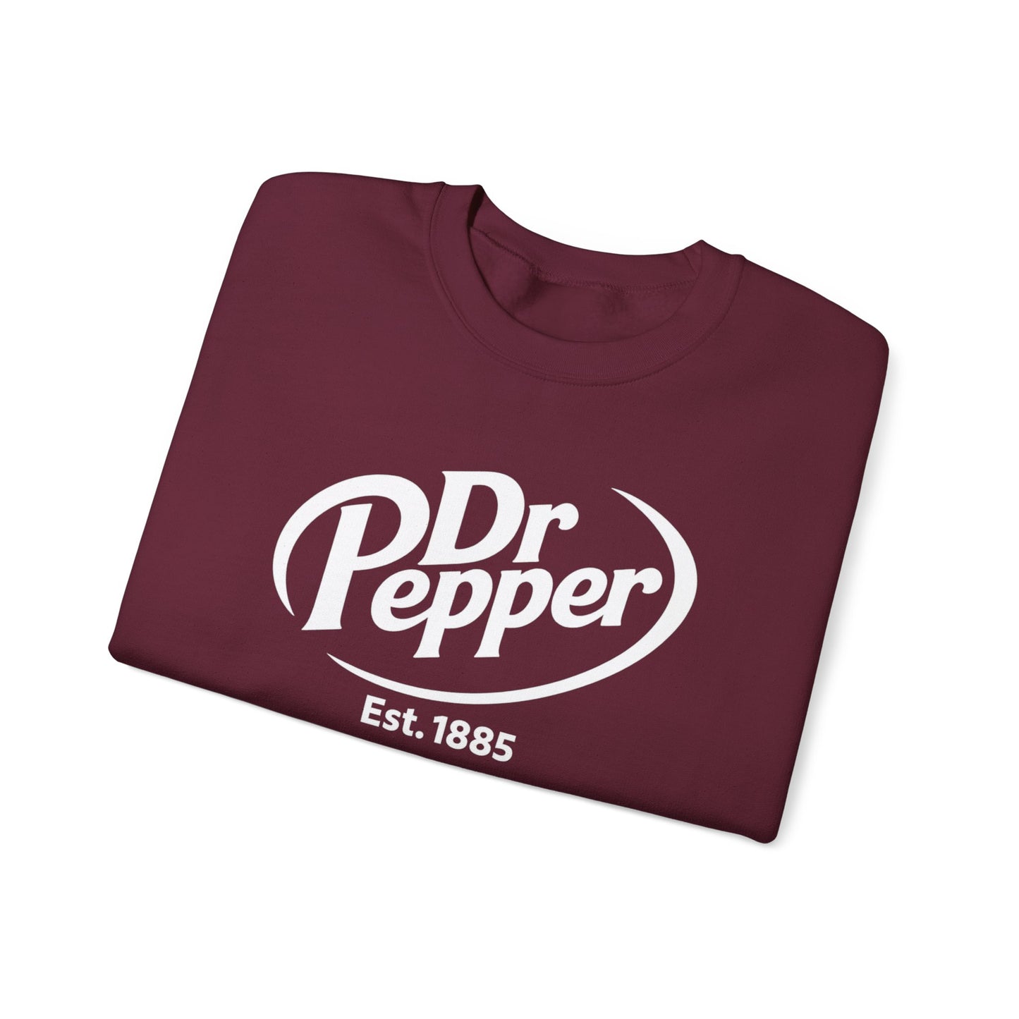 Dr Pepper Est 1885 Sweatshirt, Soda Sweatshirt, Cute Dr Pepper Shirt, Soda Lover Gift, Dr. Pepper Crewneck Sweatshirt,Dr Pepper Soda Sweater