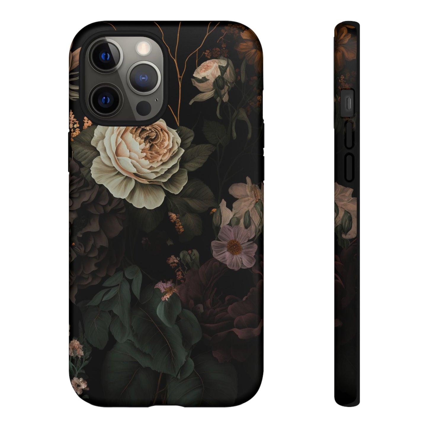 Floral Phone Case For iPhone And Samsung, Tough Cases, Flower Design, Stylish Protection, Gift for Her, Nature Lovers Accessory, Floral Gift