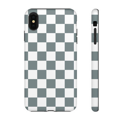 Stylish Checkerboard Phone Case, Durable Phone Cover, Unique Gift, iPhone 17 Pro, 17, 17 Air, 16, 15, 14, 13, 12, 11, X, XR, XS MAX
