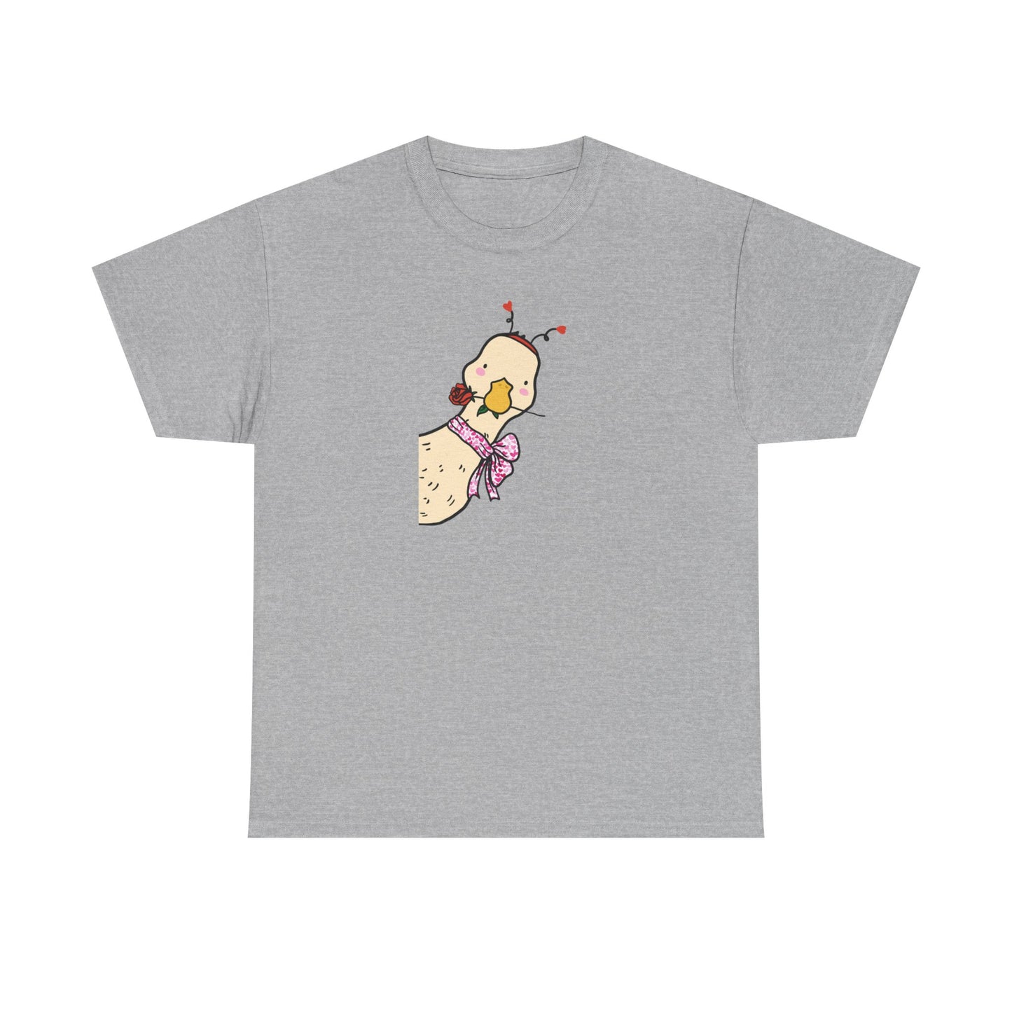 Cute Duck Shirt Kawaii Ducky Tee | Bow Duck T-Shirt | Cute Animal Top | Aesthetic Graphic Tee | Gift for Women Girls Teens