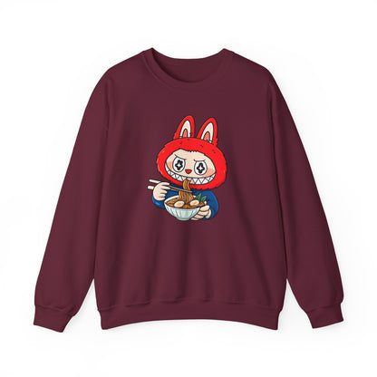 Labubu Ramen SweatShirt: Kawaii Japanese Anime Streetwear