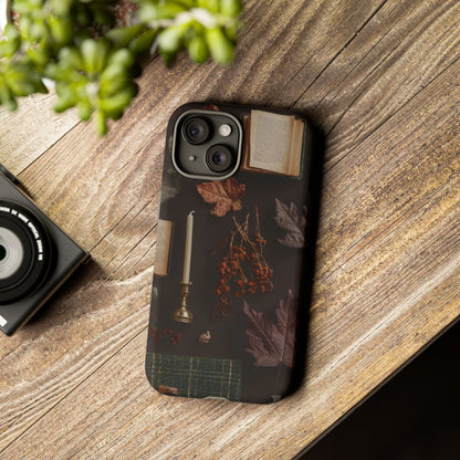 Floral Nature Phone Case, Tough Phone Case for Fall Decor, Phone Case for iPhone and Samsung, Stylish Protective Cover for iPhone