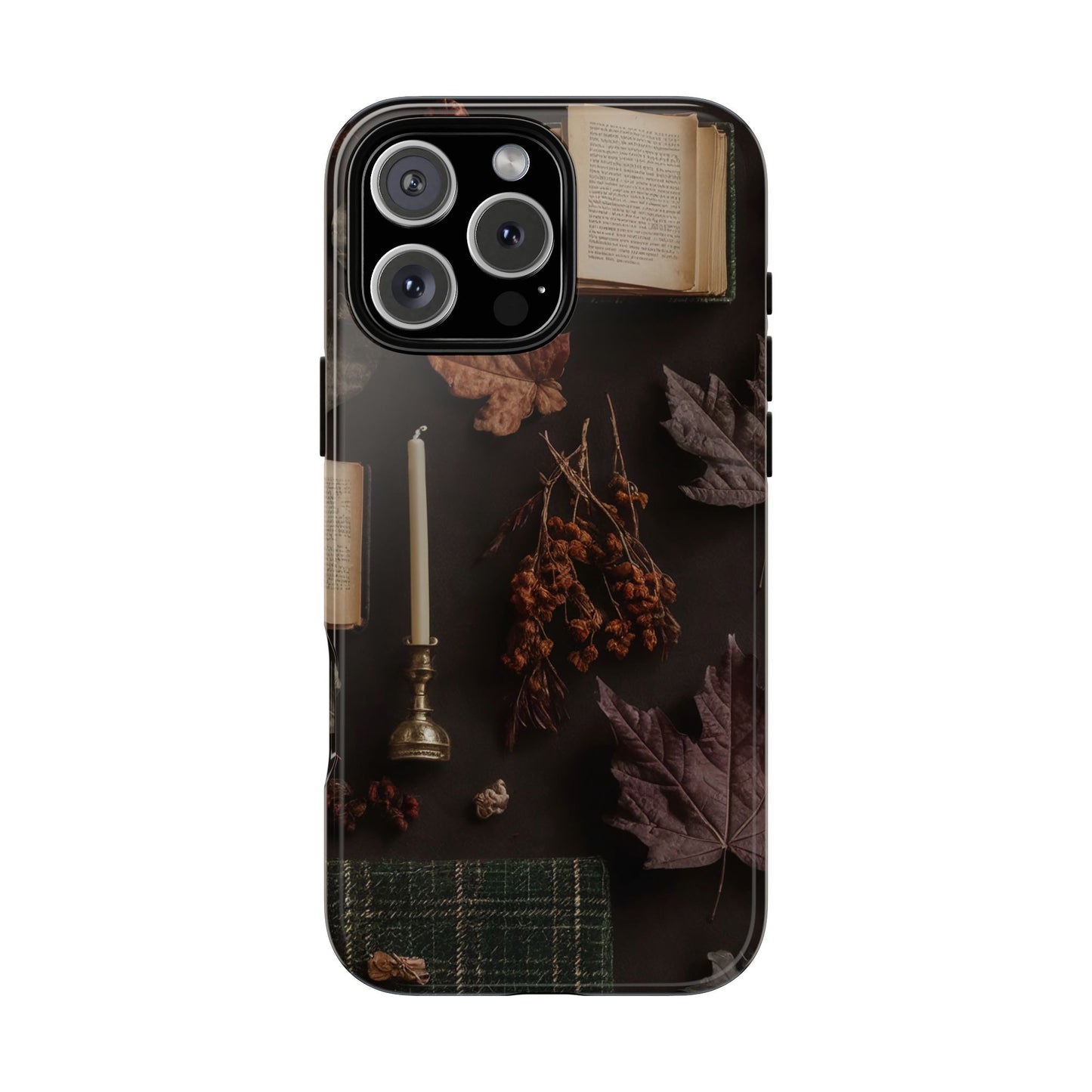 Floral Nature Phone Case, Tough Phone Case for Fall Decor, Phone Case for iPhone and Samsung, Stylish Protective Cover for iPhone