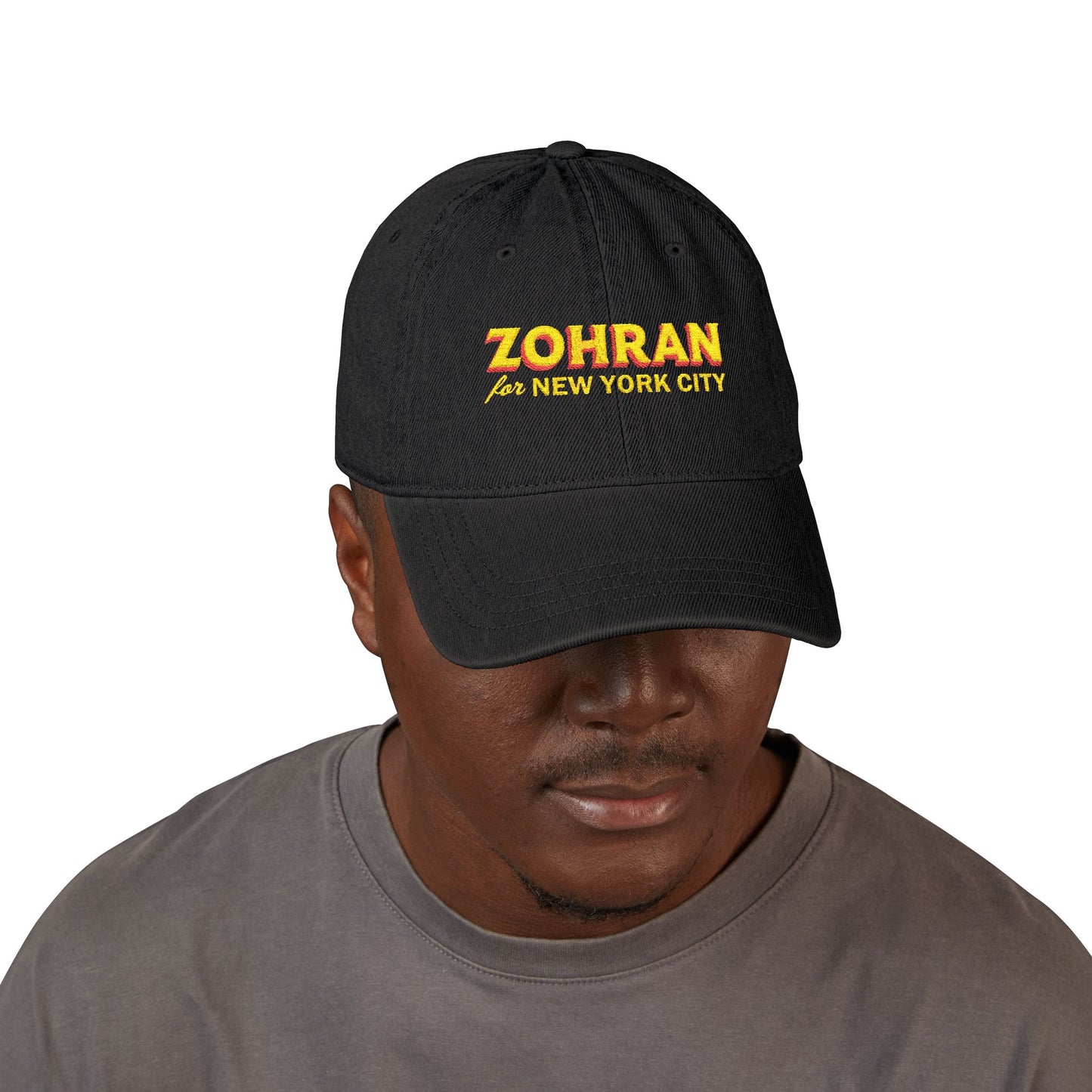 Embroidered Zohran for NYC Hat: Political Cotton Cap
