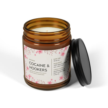 Scented Soy Candle, Smells Like Cocaine & Hookers, Funny Candle Gift, Funny Gift For Birthday, Best Friend Birthday Gift, Soy Candle