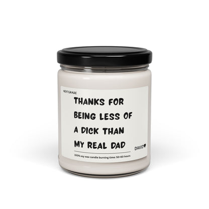 Personalized Funny Dad Scented Candle, Gift For Dad, Perfect Gift for Father's Day, Birthday, Soy Wax, Home Decor, Relaxation