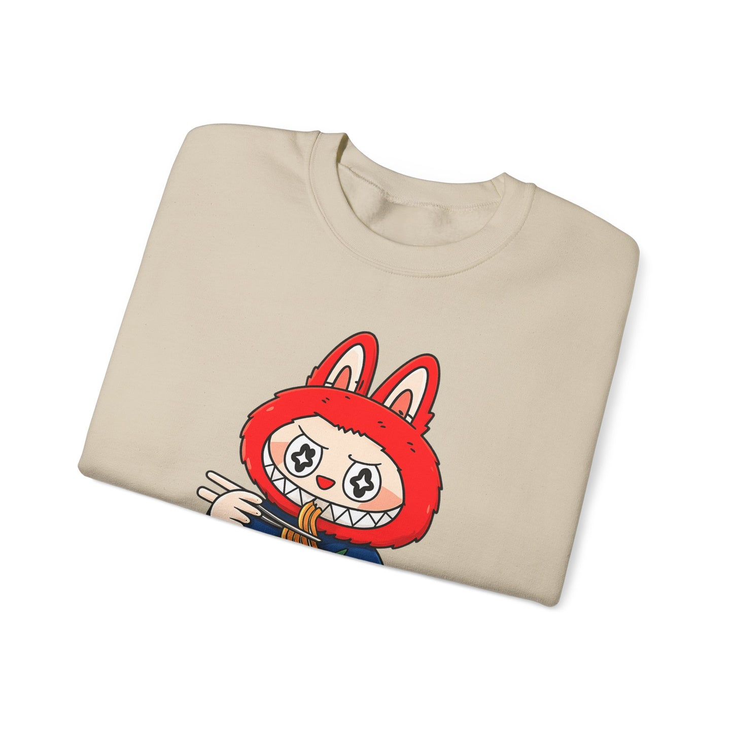 Labubu Ramen SweatShirt: Kawaii Japanese Anime Streetwear
