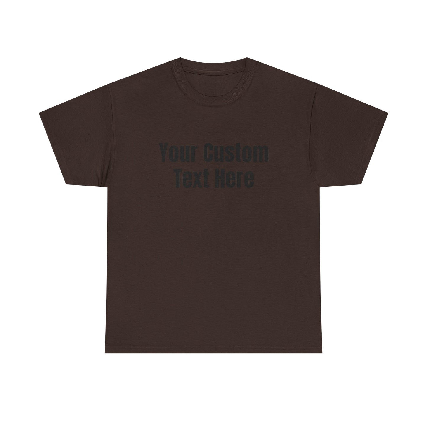 Customizable Heavy Cotton Tee - Perfect for Gifts, Events, Casual Wear, Team Outfits, Celebrations, Perfect Gift for Birthdays