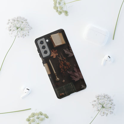 Floral Nature Phone Case, Tough Phone Case for Fall Decor, Phone Case for iPhone and Samsung, Stylish Protective Cover for iPhone