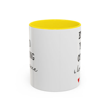 Enjoy Your Coffee Handsome Good Morning Mug, Boyfriend Valentines Day Gift For Him Funny Husband Gift Personalized Cup Gift