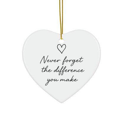 Thank You Gift, Never Forget The Difference You Make, Teacher Gift, Employee gift, Coworker Gift, Appreciation Gift, Gift for Friend