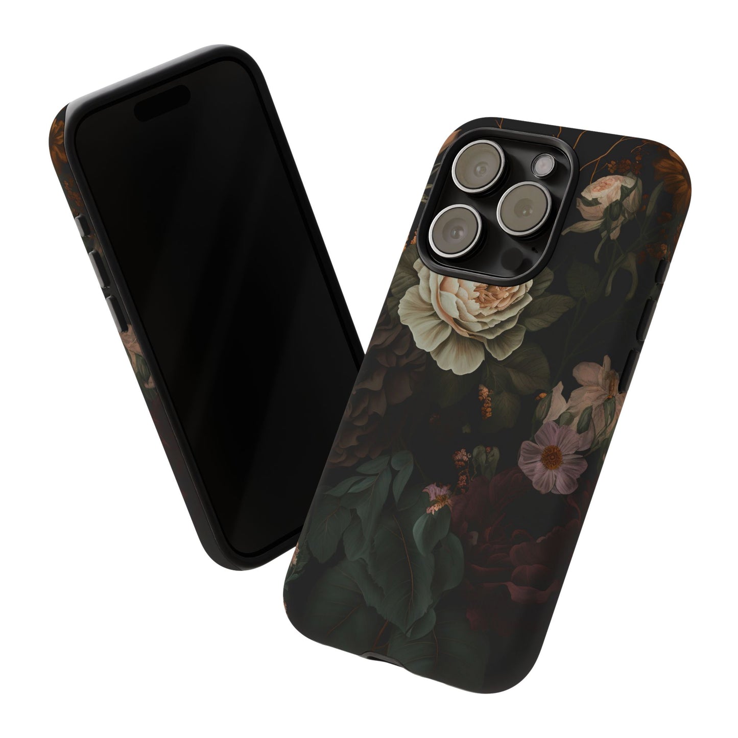 Floral Phone Case For iPhone And Samsung, Tough Cases, Flower Design, Stylish Protection, Gift for Her, Nature Lovers Accessory, Floral Gift