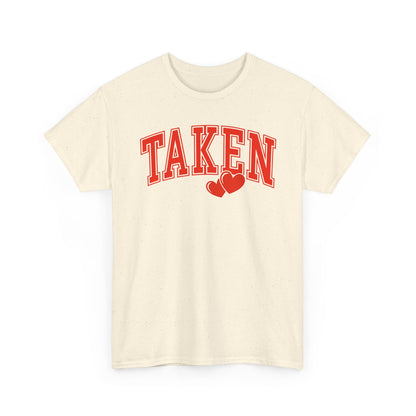 Taken Hearts Shirt, Valentine's Day Relationship Tee, Couples Matching Shirt, Romantic Gift for Boyfriend Girlfriend, Love Graphic Tee