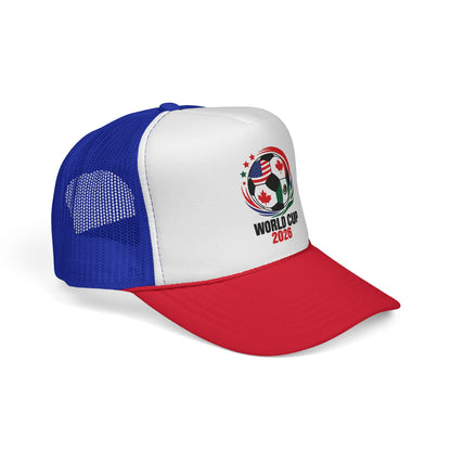 World Cup 2026 Trucker Hat, Soccer Ball Flag Cap, Adjustable Mesh Back Hat, Football Fan Gift, Match Day Accessory, Team Pride Baseball Cap
