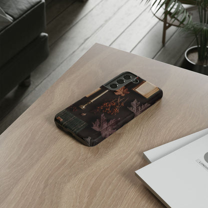 Floral Nature Phone Case, Tough Phone Case for Fall Decor, Phone Case for iPhone and Samsung, Stylish Protective Cover for iPhone