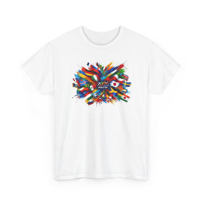 2026 International Football Tee. World Flags T-Shirt, Colorful Countries Art Tee, North America Tour Souvenir Shirt | Global Unity Fan Gift