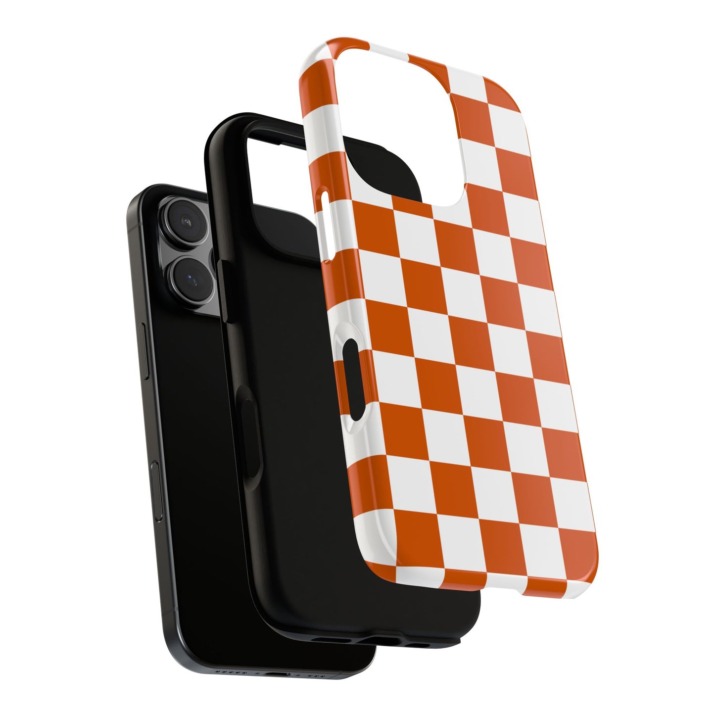 Checkered Phone Case, Trendy Phone Cover, iPhone 17 Pro, 17, 17 Air, 16, 15, 14, 13, 12, 11, X, XR, XS MAX