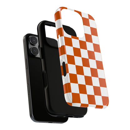 Checkered Phone Case, Trendy Phone Cover, iPhone 17 Pro, 17, 17 Air, 16, 15, 14, 13, 12, 11, X, XR, XS MAX
