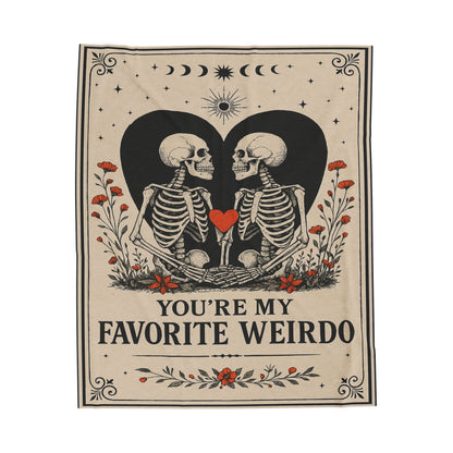 Anniversary Halloween Blanket for Women Men, Birthday Gifts for Girlfriend, Engagement, Wedding Gift for Wife, Husband Couple
