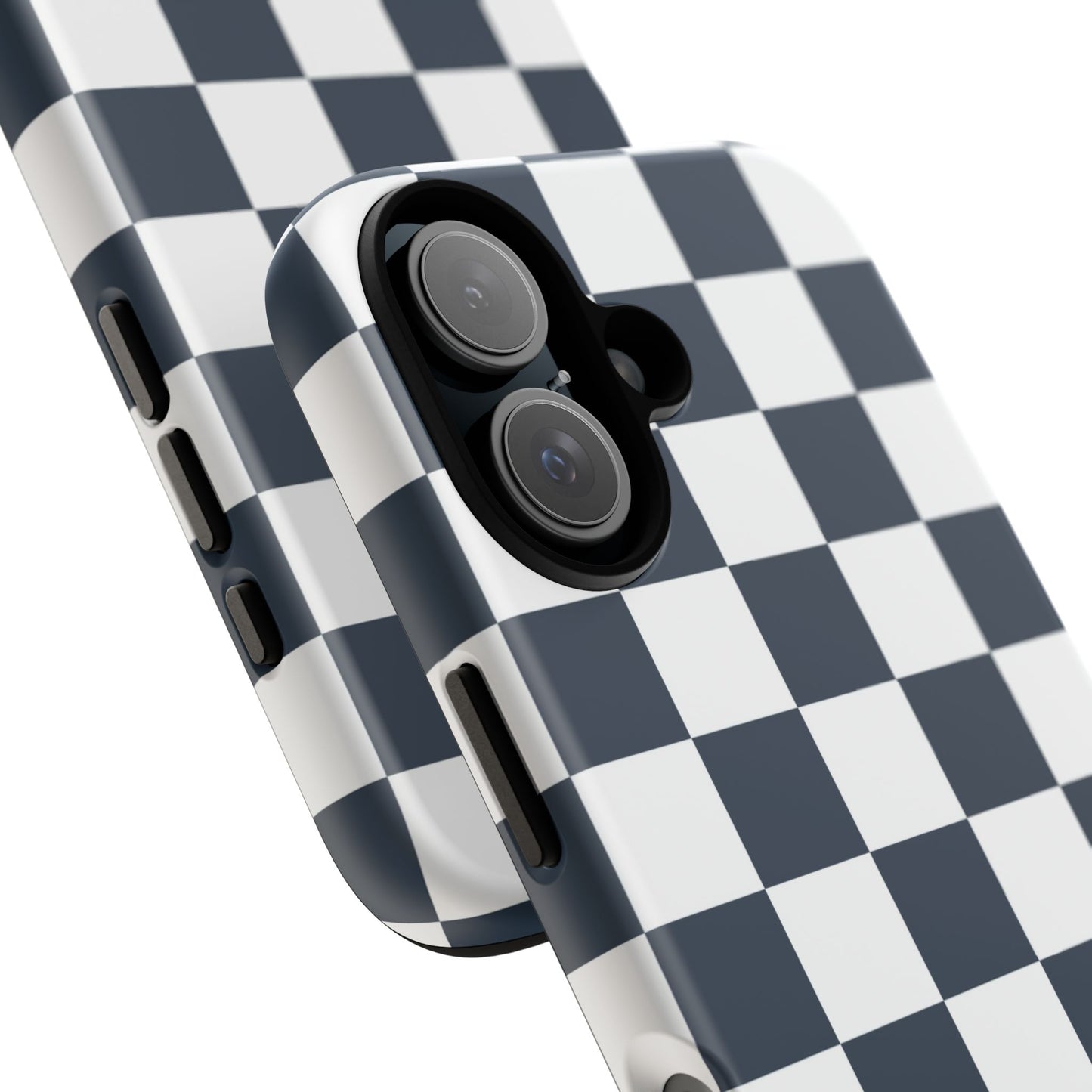 Checkered Pattern iPhone Case, iPhone Cover, Modern iPhone Accessory, Gift for Him, Trendy Mobile Protection