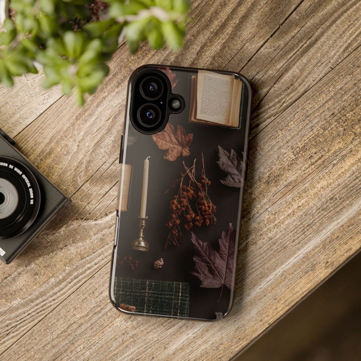 Floral Nature Phone Case, Tough Phone Case for Fall Decor, Phone Case for iPhone and Samsung, Stylish Protective Cover for iPhone