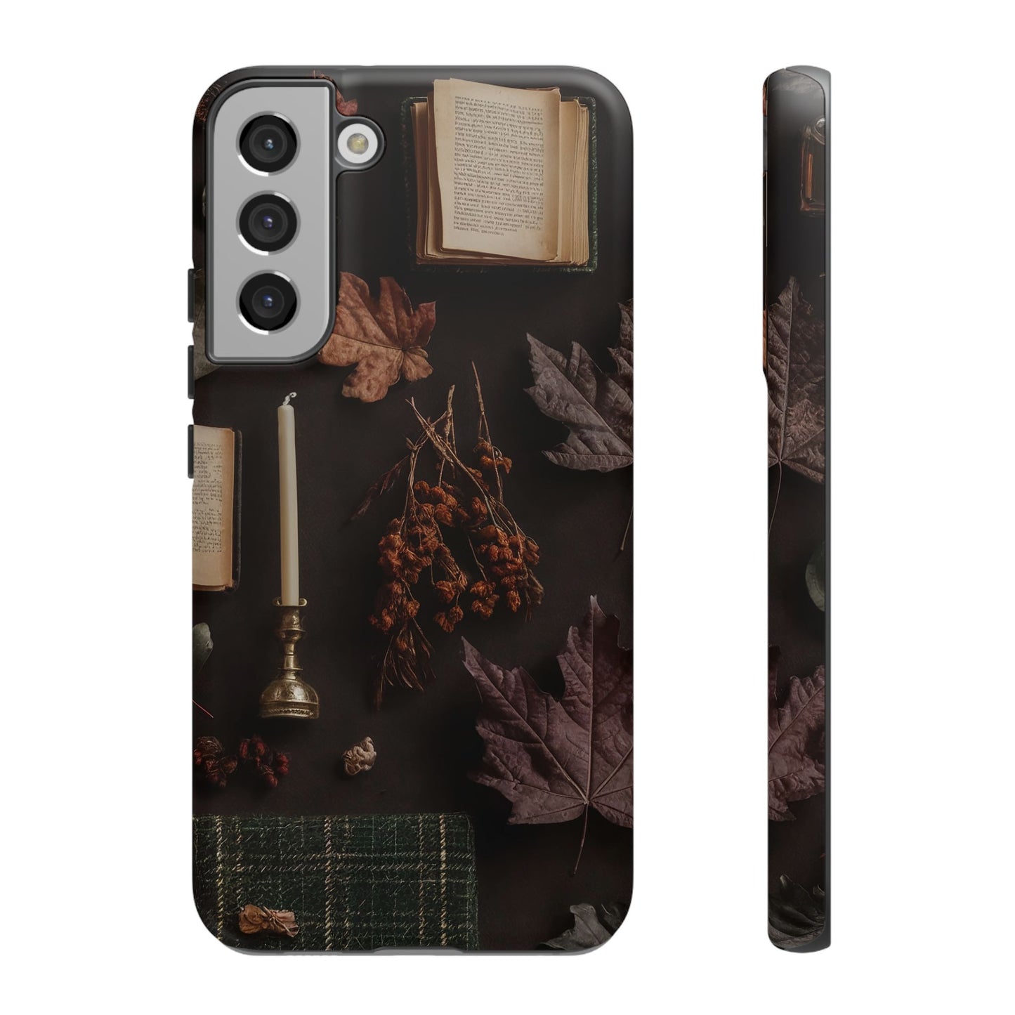 Floral Nature Phone Case, Tough Phone Case for Fall Decor, Phone Case for iPhone and Samsung, Stylish Protective Cover for iPhone