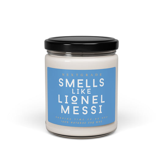 Smells Like Lionel Messi Candle, Soccer Fan Gift, Sports Lover, Coach & Fan Gift World's Greatest Football Legend, Sports Lover Candle Decor