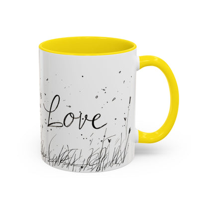 Romantic Coffee Mug, Love Gift for Coffee Lovers, Valentine's Day Mug, Couple Gift, Home Decor, Art Mug, Gift for Wife