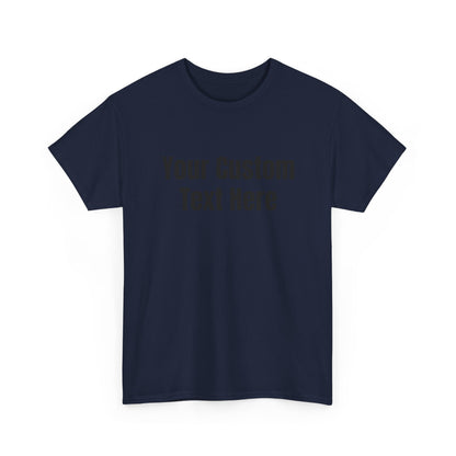 Customizable Heavy Cotton Tee - Perfect for Gifts, Events, Casual Wear, Team Outfits, Celebrations, Perfect Gift for Birthdays