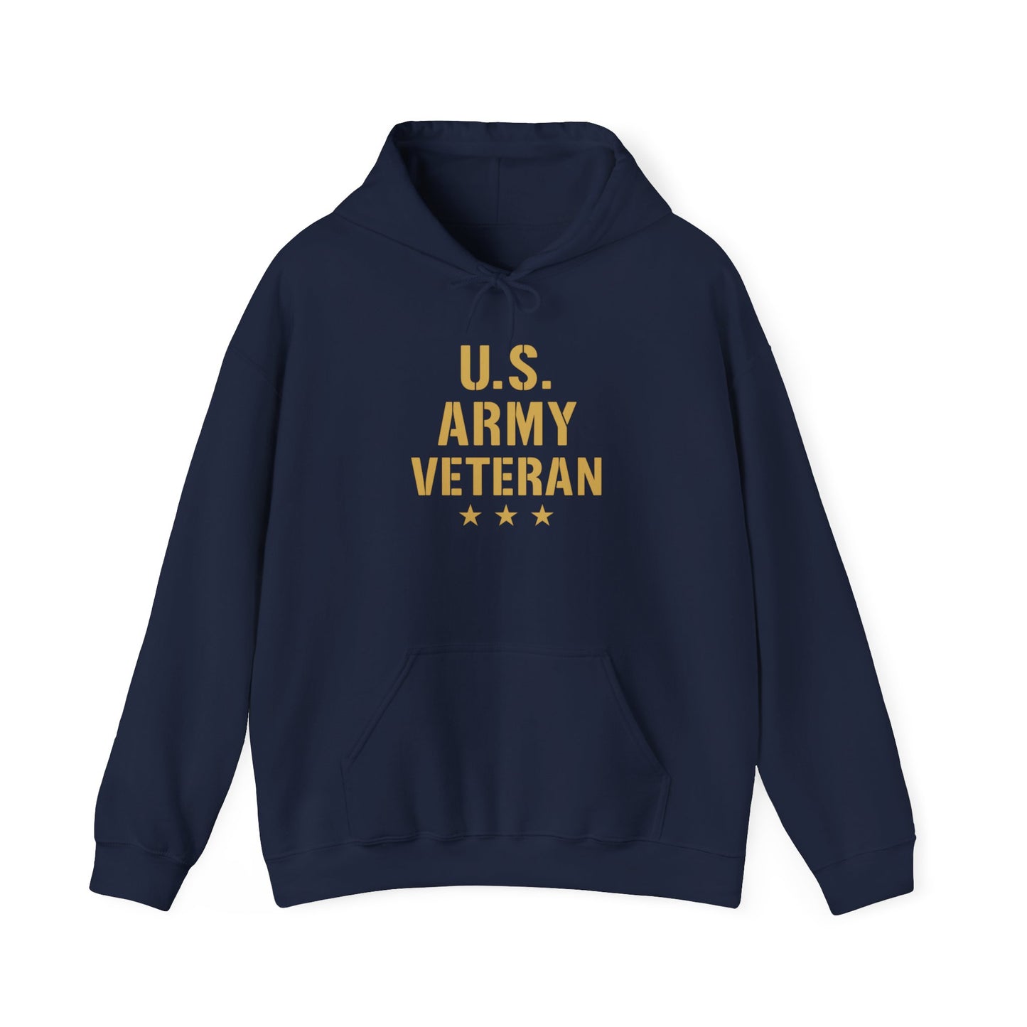 U.S. Army Veteran Hooded Sweatshirt, Military Appreciation Gift, Unisex Sweatshirt, Veterans Day Gift, Comfortable Hoodie, Casual Wear