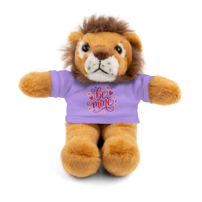 Be Mine Teddy Bear Plush, Valentine's Stuffed Animal with Shirt, Cute Plush Gift for Kids or Couples, Anniversary Love Toy