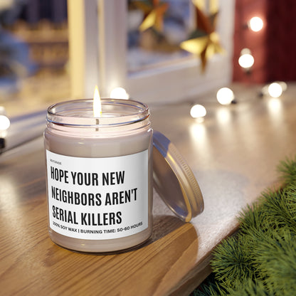Gift For Neighbor, Scented Candle with White Lid, Perfect for Housewarming Gifts, Funny Home Decor, Novelty Gifts, Indoor Atmosphereoy [...]