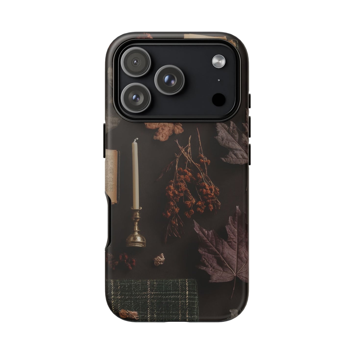 Floral Nature Phone Case, Tough Phone Case for Fall Decor, Phone Case for iPhone and Samsung, Stylish Protective Cover for iPhone