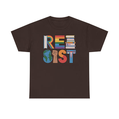 RESIST Equality Pride Shirt | Feminist LGBTQ Ally Graphic Tee | Social Justice Activism Shirt | Unisex Empowerment T-Shirt