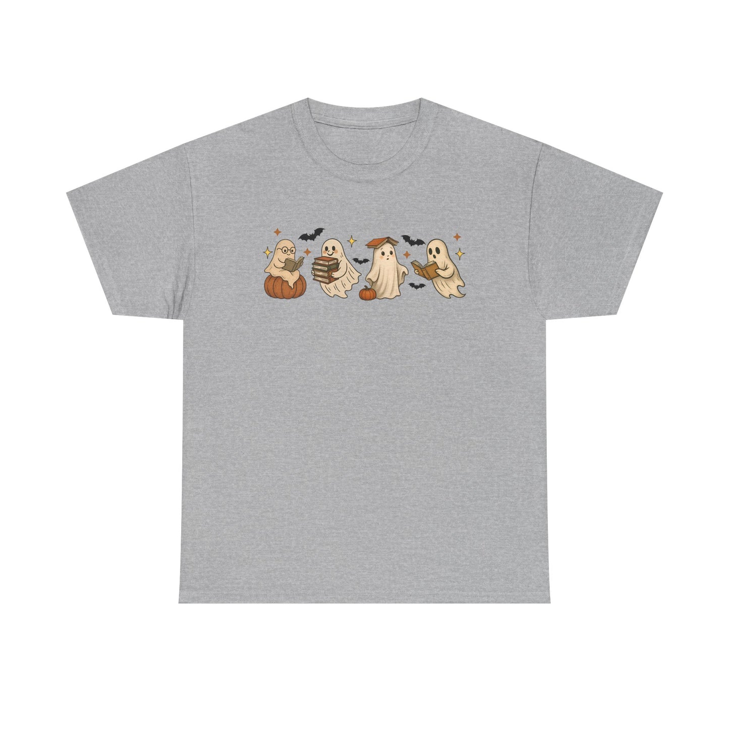 Halloween Ghost Unisex Tee, Halloween Tshirt, Fall T-Shirt, Spooky Shirt, Halloween Costume, Casual Wear