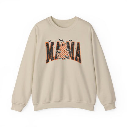 Spooky Ghost Sweatshirt, Gift For Mom, Halloween Crewneck, Cozy Fall Apparel, Perfect for Parties, Casual Gatherings, Everyday Wear