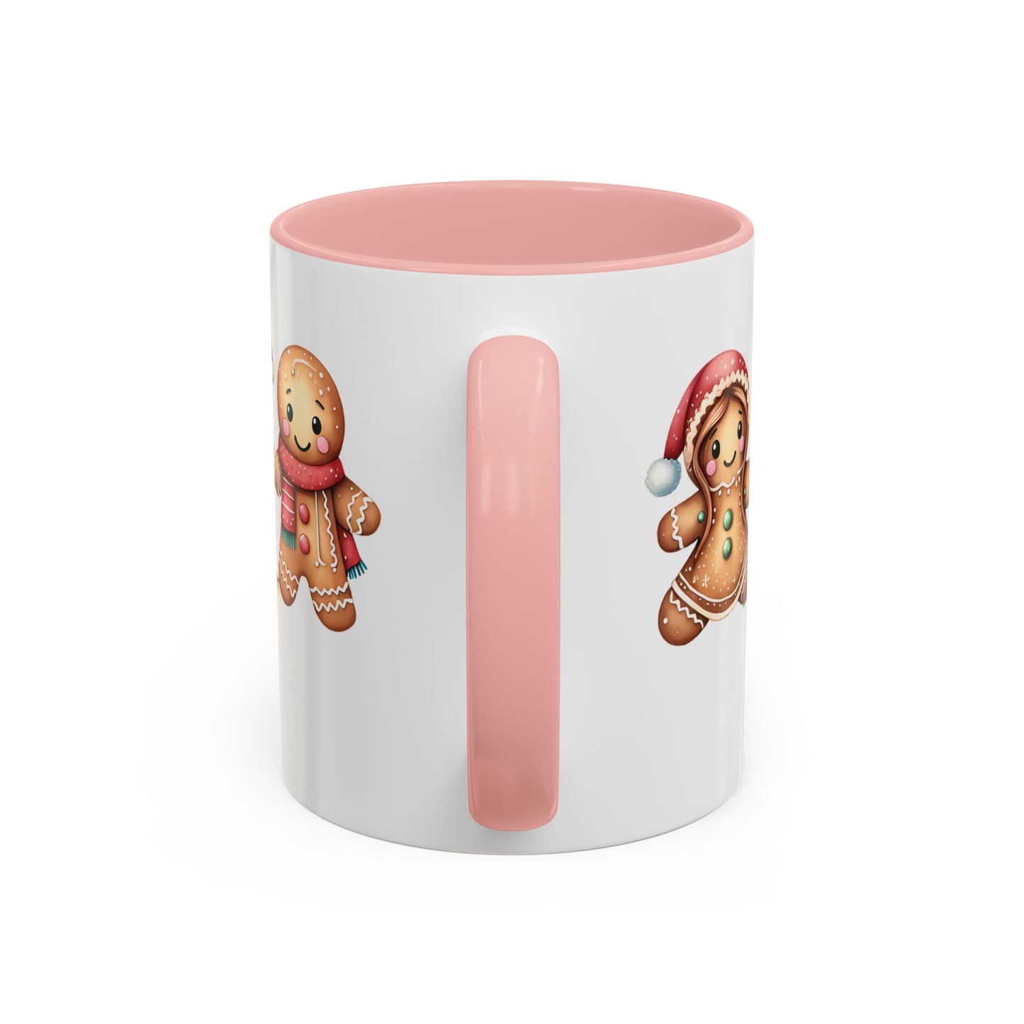 Personalized Gingerbread Friends Coffee Mug, Holiday Mug, Christmas Decor, Personalized Coffee Cup, Gift for Her, Winter Wonderland