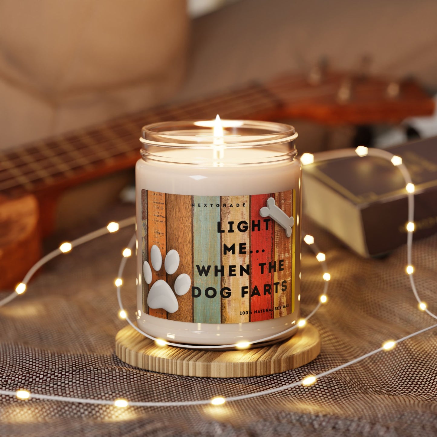 Funny Gifts for Women Dog Lovers Mothers Day Christmas Birthday Gifts for Her Girlfriend Sister Bestie 9 oz Candle