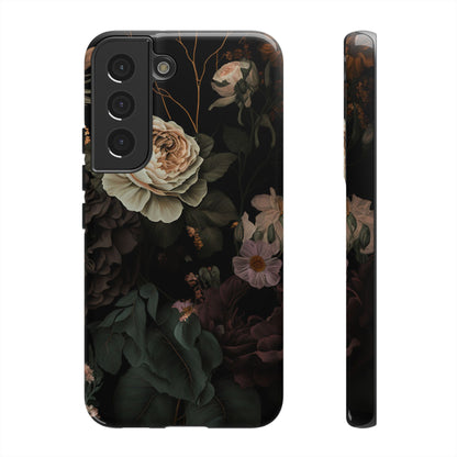 Floral Phone Case For iPhone And Samsung, Tough Cases, Flower Design, Stylish Protection, Gift for Her, Nature Lovers Accessory, Floral Gift