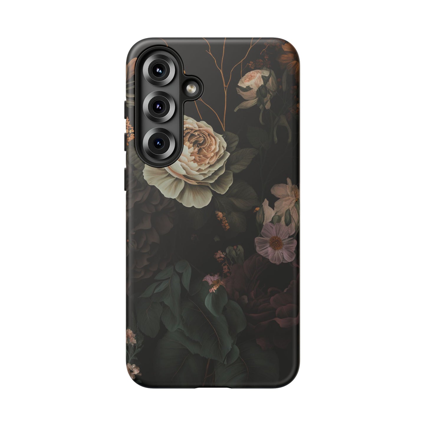 Floral Phone Case For iPhone And Samsung, Tough Cases, Flower Design, Stylish Protection, Gift for Her, Nature Lovers Accessory, Floral Gift